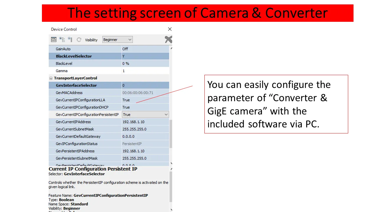 GigE - HDMI converter slide 4