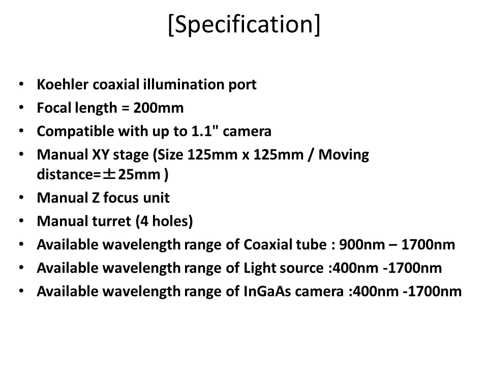 Infrared microscope slide 3